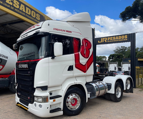 Scania R620 Streamline V8 Ano 2015 Automático Completo 6x2