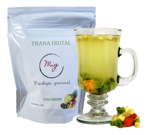 Tisana Frutos Tropicales 250g  100% Natural Infusión Gourmet