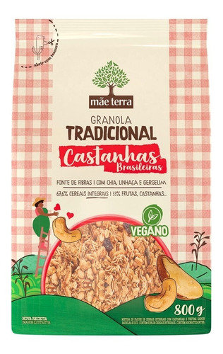 Granola Mãe Terra Tradicional 800g