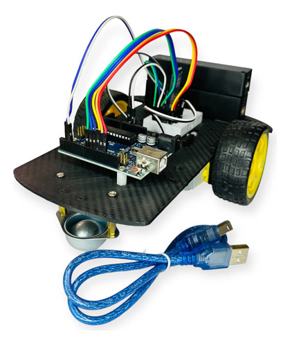 Kit De Robot Bluetooth Para Arduino Con Chasis 3d