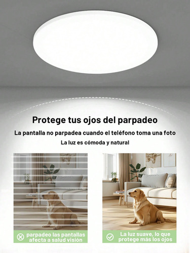 10pz 30w Lámpara Techo Led Ahorro Energético Luz Fria 6500k