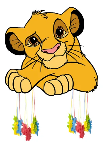 Piñatas Rey Leon