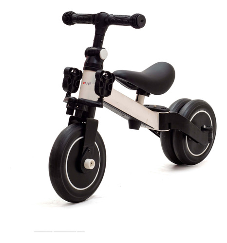 Triciclo Camicleta Bicicleta Para Niños 2 En 1 Aluminio Love