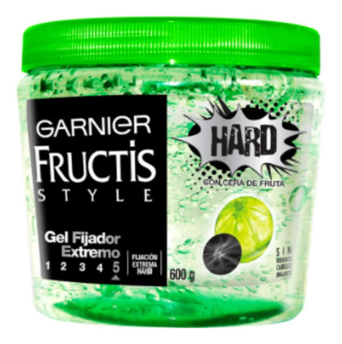 Garnier Fructis Gel Fijador Para Cabello 600g / Hard