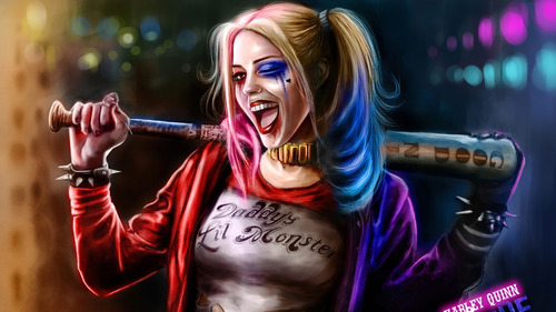 Posters Afiches Harley Quinn Decoracion Cumpleaños Banner