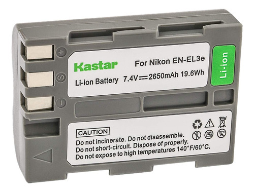 Bateria Compatible Para Nikon En-el3e D700 D300 