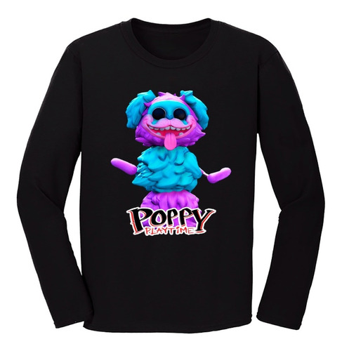 Camiseta Adulto Huggy Wuggy Poppy Paytime 100% Algodón