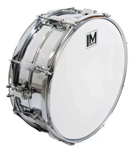 Tarola Lm Drums De 14 X 5.5 Sd-108 Casco Plateado