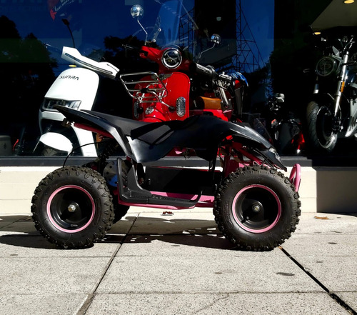 Imagen 13 de 16 de Cuatriciclo Mini Atv Eléctrico Okm Sunra Niños - Regalo V