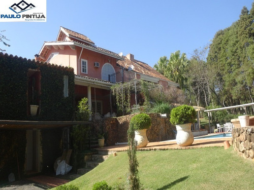 Imagem 13 de 30 de Chácara Com 5 Suítes E Piscina E Arquitetura Toscana - Ch00410 - 68303905