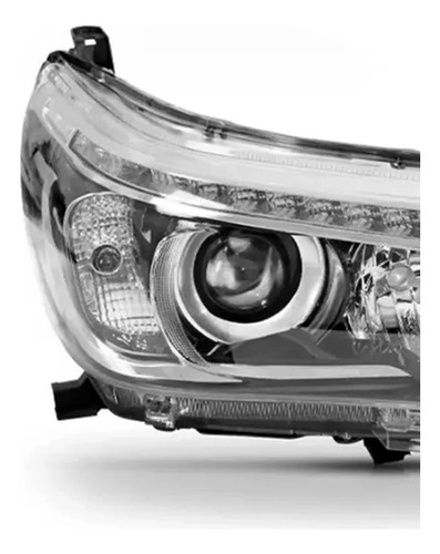 Par Farol Toyota Hilux Pick-up 16 17 18 19 2020 Com Led Depo