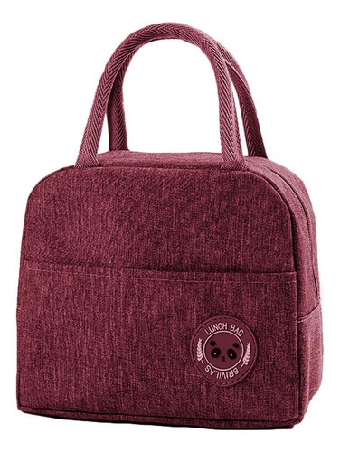 Bolsa Porta Marmita Congelada E Quente Bolso Externo Luxo Cor Vermelho