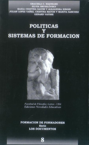 Políticas Y Sistemas De Formación - Birgin, Brusilovsky Y 