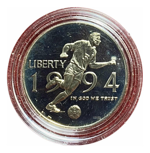 Moneda 1/2 Dólar Estados Unidos 1994 Copa Mundial Fifa Unc