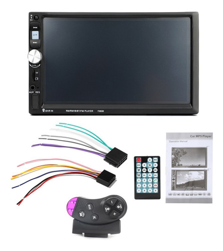 Radio Auto 2 Din Mirror Bluetooth+comando Olante+camara