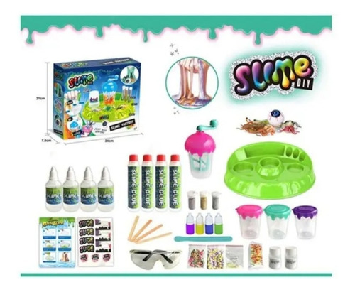 Imagen 4 de 9 de Slime Diy Factory Fábrica De Slime Insectos Juego Para Niños