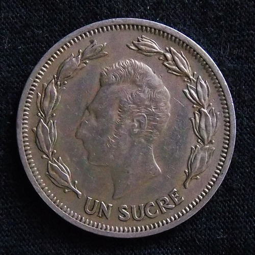 Ecuador 1 Sucre 1959 Excelente Km 78a