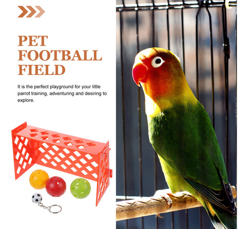 Divertido Juego De Minijuguetes Para Entrenar Loros En Un Ca