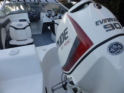 Lancha 3v Nueva Open 510 Evinrude 60 Stock Nautica Milione 6