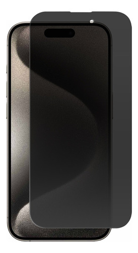 Vidrio Templado 9h Filtro Privacidad iPhone 15 Pro - Cover