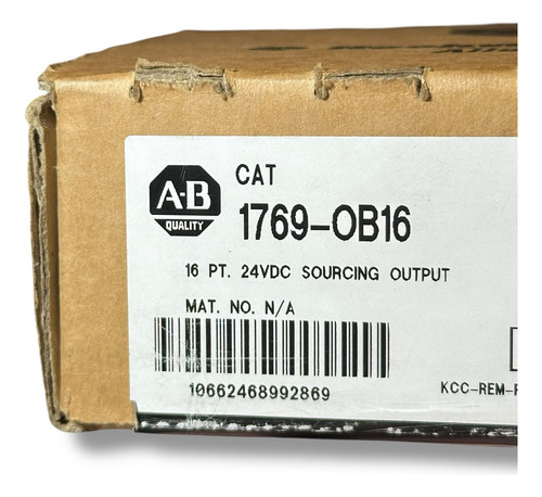 Modulo De Salida Allen Bradley 1769-ob16