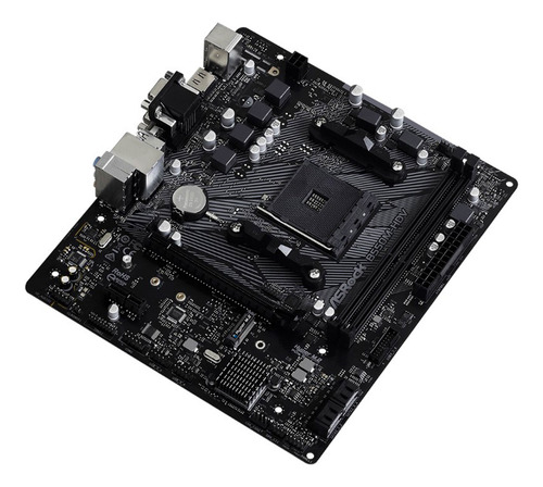 Placa Asrock B550m-hdv 2ddr4 Am4 Hdmi Sata3 90-mxbdj0-a0uayz