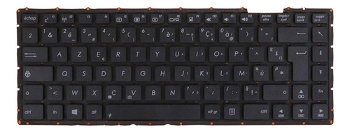 Francês Qwerty Substituto Do Para A455