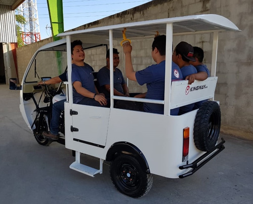 Imagen 11 de 11 de Mototaxi De Gasolina Con Puertas 5 Pasajeros 2022 Trimoto