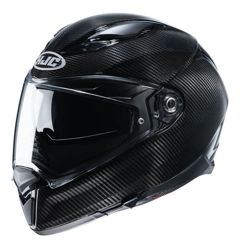 Capacete Hjc F70 Solido Carbon Preto @ Tamanho do capacete 58