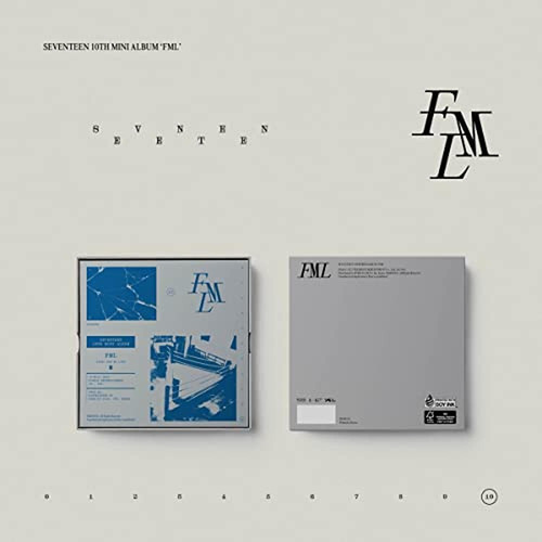 Seventeen Album Oficial Fml Versión C (azul)