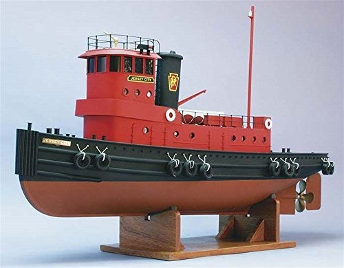 El Jersey City Tug Boat Kit W /9 Beam (1/32 Scale) 36