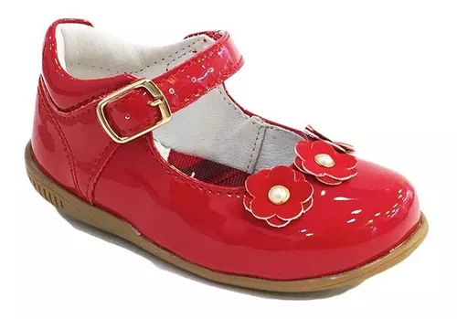 George Eliot transportar perro Zapatos Rojos Para Niña Chabelo 81702 14.5 Al 17