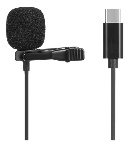 Microfone Direcional Microfone Condensador Omni Type-c