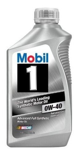 Mobil 1 96989 0w-40 Sintético De Aceite De Motor - 1 Quart (