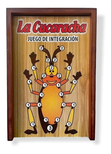 Juego De Mesa La Cucaracha Integración Para Toda La Familia