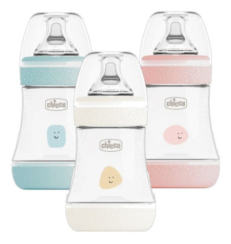 Mamadera Chicco Anticolico Perfect 5 Flujo Lento 150ml 0m+