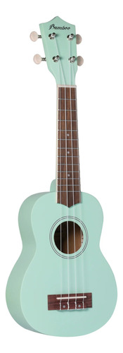 Bamboo U-21-lgn  Ukulele Soprano Verde  C/funda 