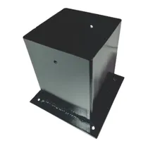 Comprar Base Anclaje Hierro Platina Perforada Pergolas 6 Pulgadas