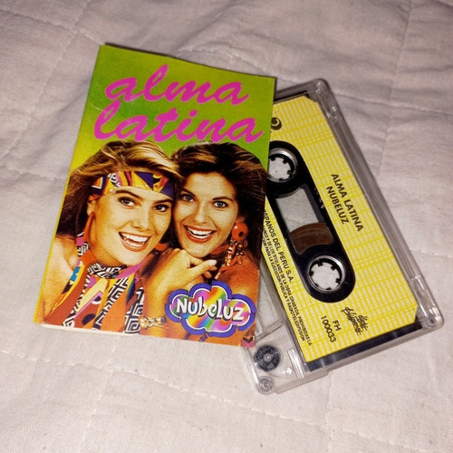 Cassette Nubeluz - Alma Latina (1993) Yola Polastry Almendra