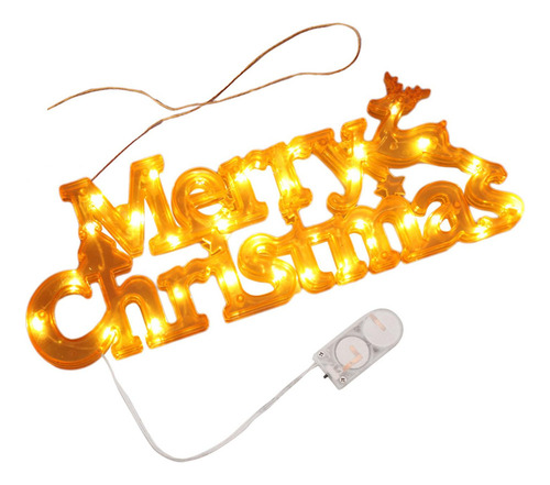 Placa Led De Navidad, Letrero Led De Feliz Navidad, Letreros