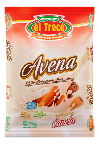 Avena Sabor Canela 200 Gr - g a $16