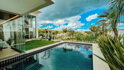 Imagem 3 de 30 de Casa De Luxo Em Condomínio Com 4 Suítes À Venda, 453 M² Requinte E Sofisticação Em Urbanova Sjcampos/sp - Ca2418