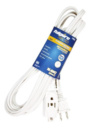 Extensión Electrica Blanca 8 Metros - Fulgore Fp0122