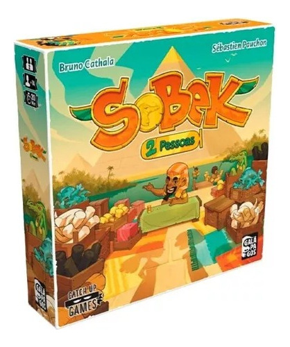 Jogo De Tabuleiro Sobek 2 Pessoas