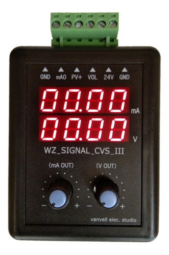 Generador Simulador Señal Corriente 4-20ma Voltaje 0-10v 