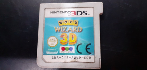 Juego Nintendo 3ds Word Wizard 3d Original Sin Caja!!
