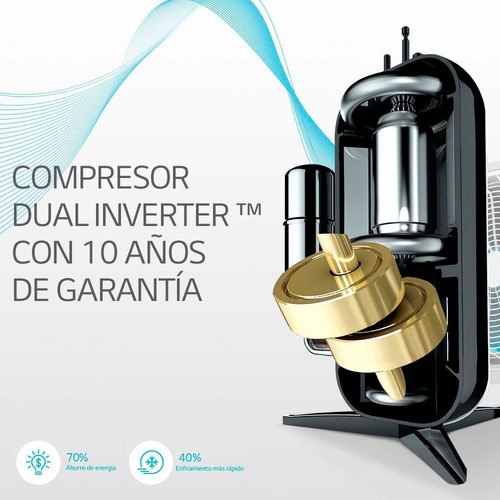 Aire Acondicionado Split LG Dual Inverter 3000 Frigorias Fc
