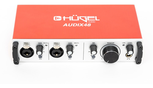 Interfaz Audio Placa Sonido Hügel Audix 48 Usb 2x2