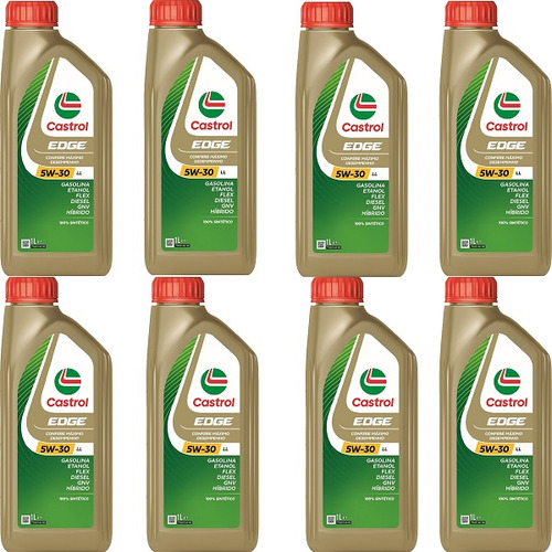 8 Lts Castrol Edge 5w30 Amarok Com Dpf Filtro De Particulas