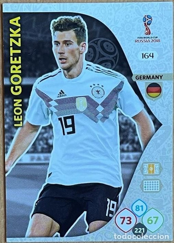 Carta Adrenalyn Xl Mundial Rusia 2018 / León Goretzka